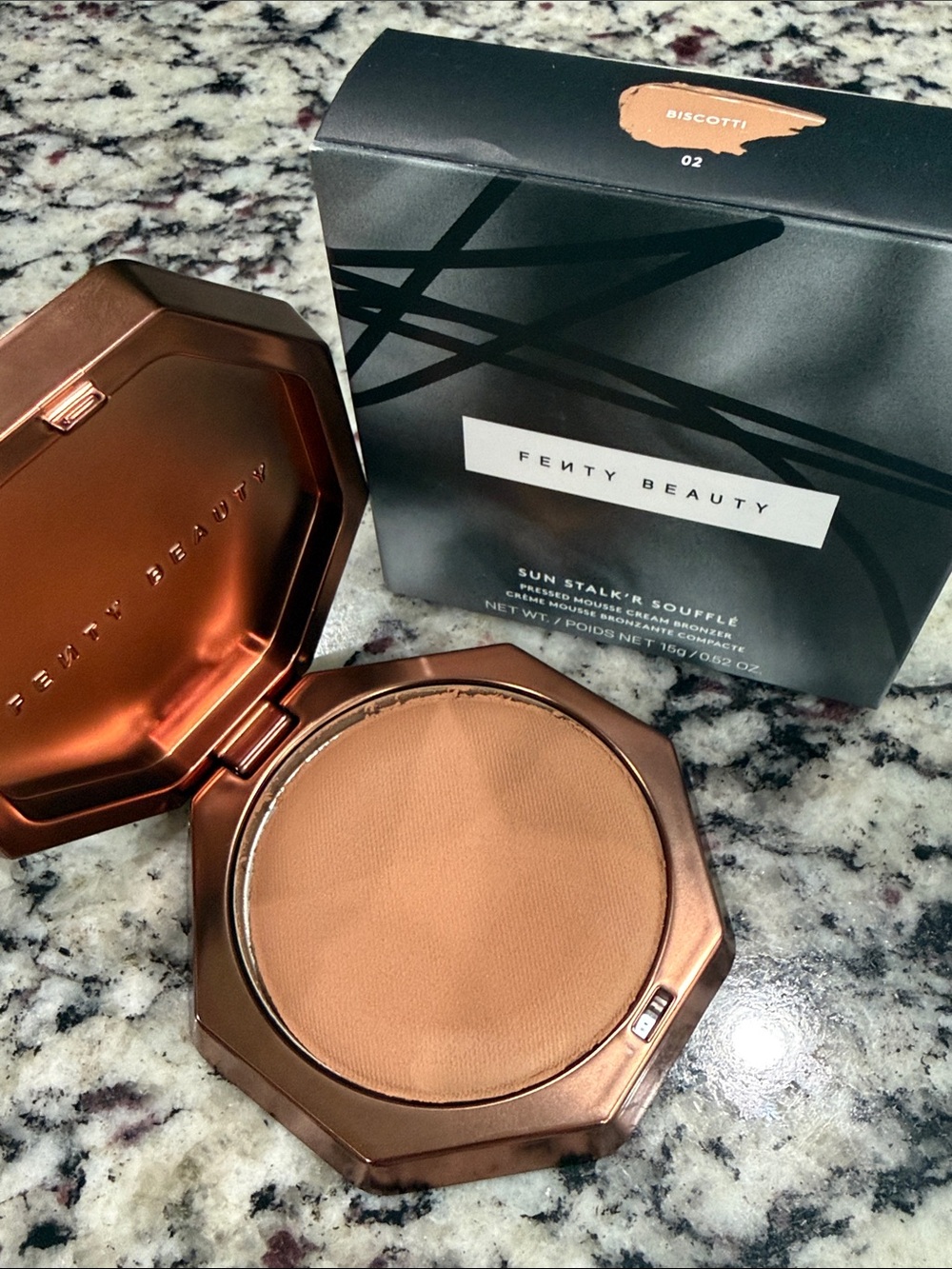 Fenty Beauty Sun Stalk'r Soufflé Bronzer Biscotti New in box!